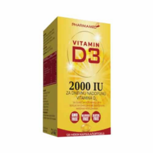 PHARMAMED VITAMIN D3 KAPSULE 120 1+1